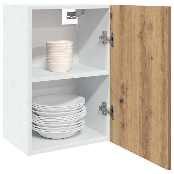 vidaXL Hangisk&aacute;pur &ldquo;Lyon&rdquo; Artisan Oak 40x31x60 cm Hanna&eth;ur vi&eth;ur