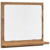 vidaXL ba&eth;herbergisspegill Sk&aacute;pur Artisan Oak 40x11x37 cm