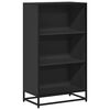 vidaXL B&oacute;kask&aacute;pur Svartur 60x35x107,5 cm Hanna&eth;ur vi&eth;ur