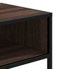 vidaXL Console Borð Brún Eik 90x35x80 cm Engineered Wood