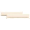 vidaXL S&oacute;fap&uacute;&eth;ar 2 pcs Rj&oacute;malitur 200 x 40 cm Korduroy efni