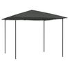 vidaXL Gar&eth;tjald 3x3x2,6 m Reykgr&aacute;tt 160 g/m&sup2;