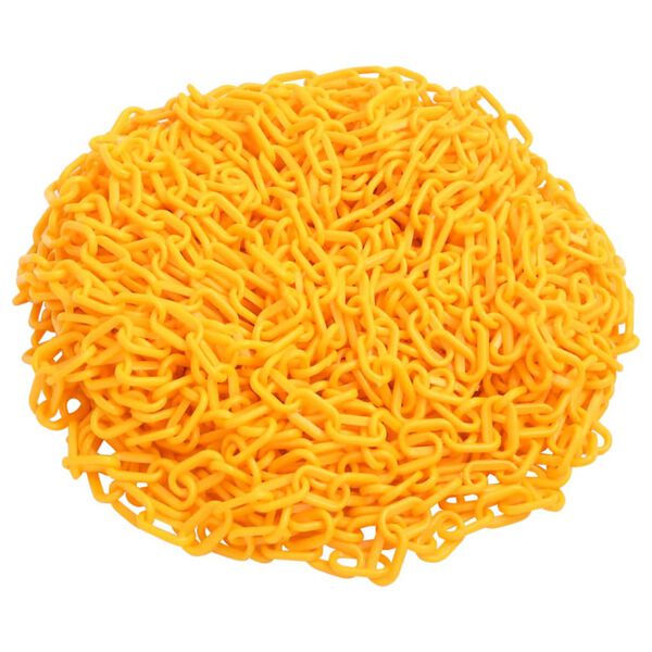 vidaXL Vi&eth;v&ouml;runarke&eth;ja Gulur 100 m &Oslash;6 mm Plast