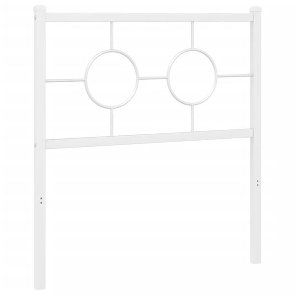 vidaXL H&ouml;fu&eth;gafl &uacute;r M&aacute;lmi Hv&iacute;tur 80 cm