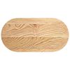 vidaXL Bor&eth;plata 80x40x2 cm Solid Wood Eik spor&ouml;skjulaga