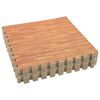 vidaXL Sundlaugargrunnmottur 12 pcs Br&uacute;nn 4,32 m&sup2; EVA fro&eth;a
