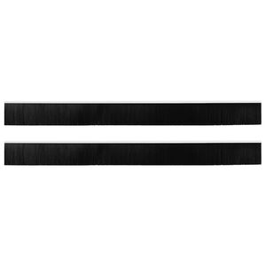 vidaXL Sj&aacute;lfklemmdu hur&eth;arbrosseglin 2 pcs Hv&iacute;tt 100 cm &Aacute;lblenda