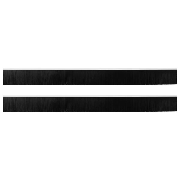 vidaXL Sj&aacute;lfklemmdu hur&eth;arbrosseglin 2 pcs Hv&iacute;tt 100 cm &Aacute;lblenda