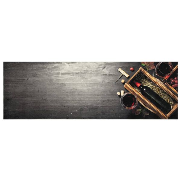 vidaXL Eldh&uacute;smotta &THORN;vottheld V&iacute;nflaska 60x180 cm Flauel