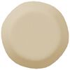 vidaXL Tr&eacute;kambur 2 pcs Br&uacute;nn &Oslash; 8 x 50 mm Gegnheill vi&eth;ur