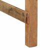 vidaXL Borðstofuborð Brúnn 60 x 55 x 76 cm solid reclaimed wood