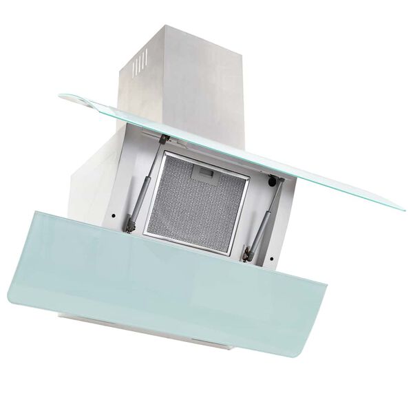 vidaXL Vegghengdur H&aacute;fur Ry&eth;fr&iacute;tt St&aacute;l 756 m&sup3;/klst. 90 cm Hv&iacute;tur