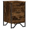vidaXL N&aacute;ttbor&eth; Reyklitu&eth; Eik 40x41x60 cm Samsettur vi&eth;ur