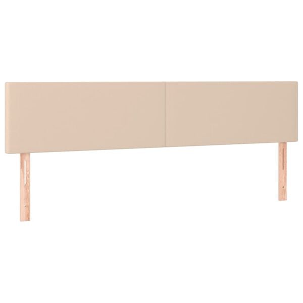 vidaXL H&ouml;fu&eth;gaflar Cappuccino-br&uacute;nt 160x5x78/88 cm Gervile&eth;ur