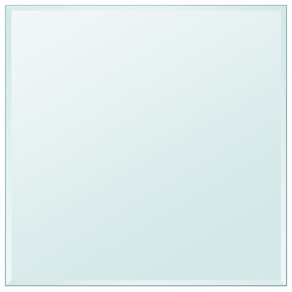 vidaXL Bor&eth;plata Hert Gler Ferkanta&eth; 800x800 mm