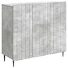 vidaXL Vi&eth;beinteyfla Steinsteypugr&aacute;r 89 x 34,5 x 82 cm Samsettur vi&eth;ur