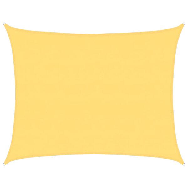 vidaXL Sólskyggni Segl 160 g/m² Drappað 6x7 m HDPE