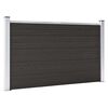 vidaXL Gir&eth;ingareining WPC 180x105 cm Sv&ouml;rt