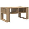 vidaXL S&oacute;fabor&eth; Artisan Eik 92 x 49,5 x 45 cm Samsettur vi&eth;ur