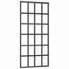 vidaXL Rennihur&eth; ESG Gler og &Aacute;l 90x205 cm Sv&ouml;rt