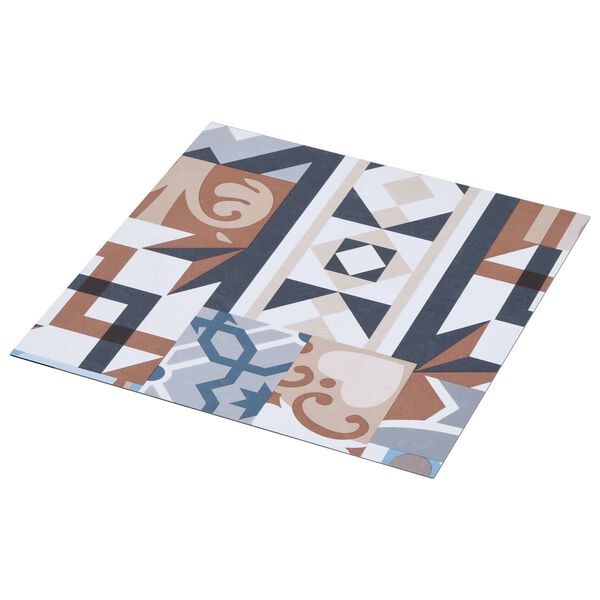 vidaXL G&oacute;lflagnir 55 pcs Marglitur 5,11 m&sup2; PVC