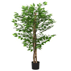 vidaXL gervi Ficus planta 788 Lauf 120 cm Gr&aelig;n