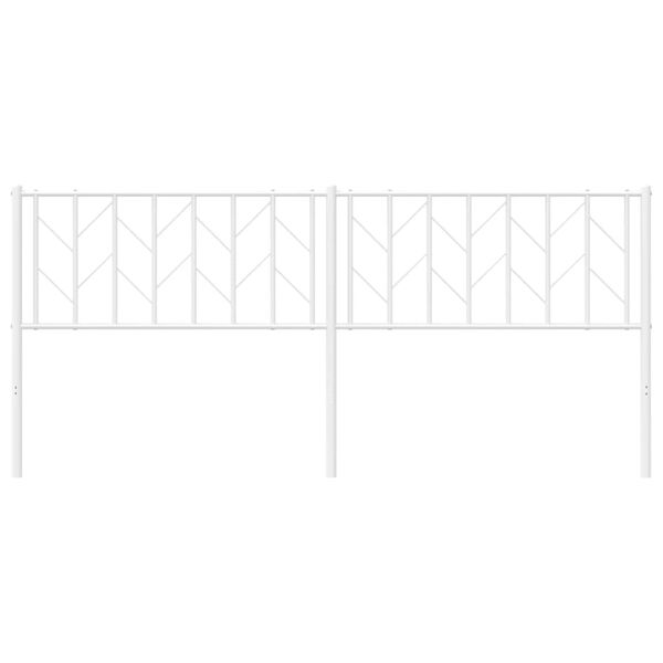 vidaXL Skiptanlegt R&uacute;mgafl &uacute;r M&aacute;lmi Hv&iacute;tur 193 cm