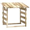 vidaXL Laufsk&aacute;li me&eth; &THORN;aki 100x90x100 cm Gagndreypt Fura
