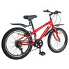 vidaXL Barnahj&oacute;l 24 Tommur 6-Speed fyrir 8-12 &aacute;ra Rau&eth;ur