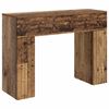 vidaXL S&oacute;fabor&eth; Gamall vi&eth;ur 102 x 35 x 75 cm Samsettur vi&eth;ur
