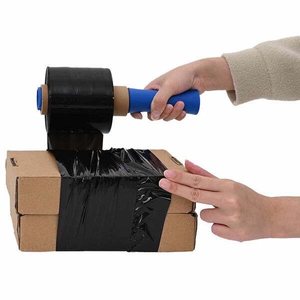 vidaXL teygjufilmur 10 stk Svartar 23 µm 10 cm x 150 m