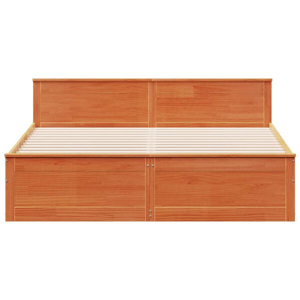 vidaXL R&uacute;mgrind &aacute;n D&yacute;nu me&eth; H&ouml;f&eth;agafli 180x200 cm Gegnheil Fura