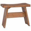 vidaXL St&oacute;ll N&aacute;tt&uacute;rulegur 40 x 25 x 31 cm Mahogany vi&eth;ur