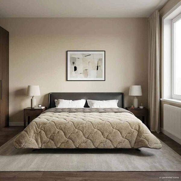 vidaXL Full &aacute;rs d&yacute;na S&iacute;&eth;la&eth; Lj&oacute;sgr&aacute;tt 200 x 240 cm