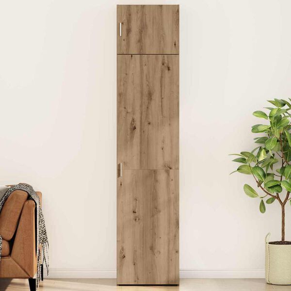 vidaXL Vi&eth;beinteyfla 3 pcs Artisan Eik