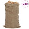 vidaXL J&uacute;tusekkir 30 stk. 65x135 cm 100% J&uacute;ta 340 g/fm