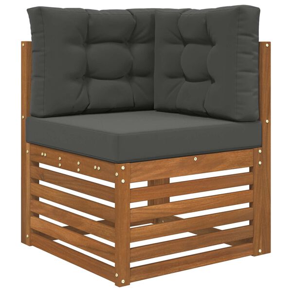 vidaXL Utandyriss&oacute;fap&uacute;&eth;i 3 pcs Antras&iacute;t P&oacute;l&yacute;ester