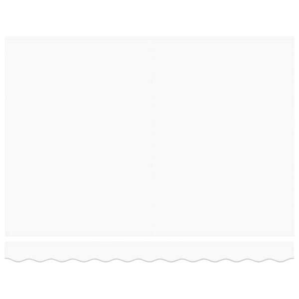 vidaXL S&oacute;lskermur Hv&iacute;tt 300 x 250 x 165 cm P&oacute;l&yacute;ester