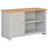 vidaXL Sj&oacute;nvarpssk&aacute;pur Gr&aacute;r 95x39x58 cm Samsettur Vi&eth;ur