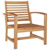 vidaXL St&oacute;ll 2 pcs Br&uacute;nn 65 x 60 x 76,5 cm Solid teak vi&eth;ur