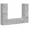 vidaXL Sj&oacute;nvarpssk&aacute;pasett 6 pcs Steingri&eth; Samsettur vi&eth;ur