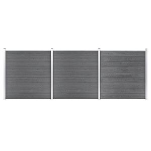 vidaXL Gir&eth;ing WPC 526x186 cm Gr&aacute;