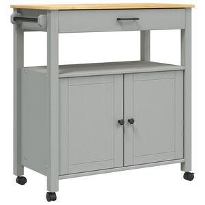 vidaXL Eldh&uacute;svagn "MONZA" 84x40x88,5 cm Gegnheil Fura