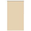 vidaXL R&uacute;llugard&iacute;nur Blackout Beige 130x210 cm Efni Breidd 126,6 cm