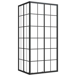 vidaXL Sturtuklefi Hert Gler 90x70x180 cm