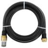 vidaXL Sogslanga me&eth; L&aacute;t&uacute;nstengjum Sv&ouml;rt 29 mm 7 m PVC