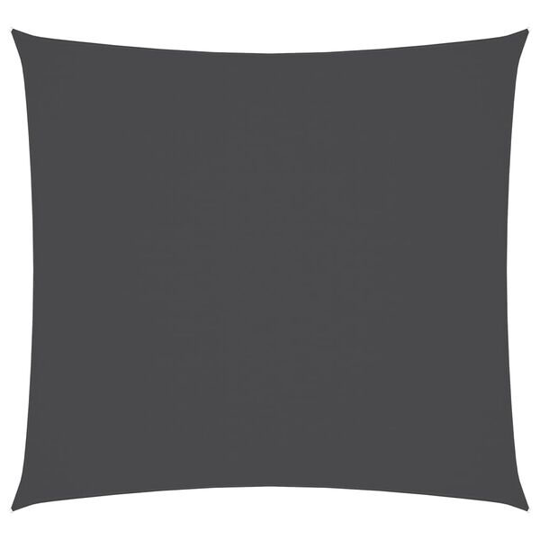 vidaXL S&oacute;lskyggni S&oacute;lsegl Oxfordd&uacute;kur Ferningur 6x6 m Reykgr&aacute;tt