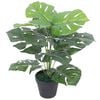 vidaXL Gerviplanta Monstera me&eth; Bl&oacute;mapotti 45 cm Gr&aelig;n