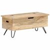 vidaXL Kista 90x40x45 cm Gegnheill Mang&oacute;vi&eth;ur