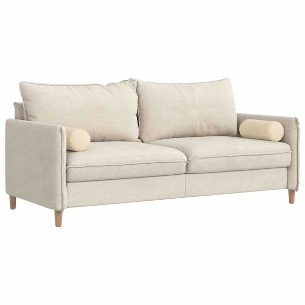 vidaXL Bolster P&uacute;&eth;ar 2 pcs Rj&oacute;malitur &Oslash; 15 x 40 cm d&uacute;kur